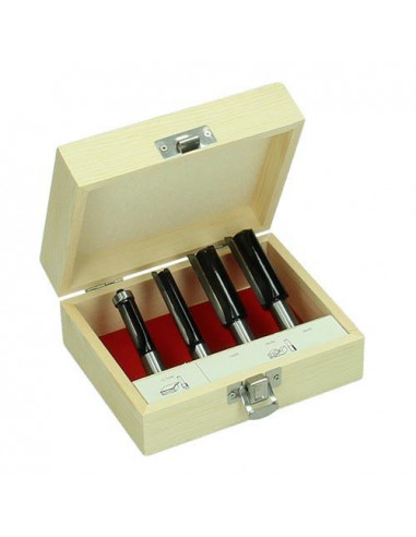 SET DE FRAISES HM 12 MM (X4) HIKOKI 711012