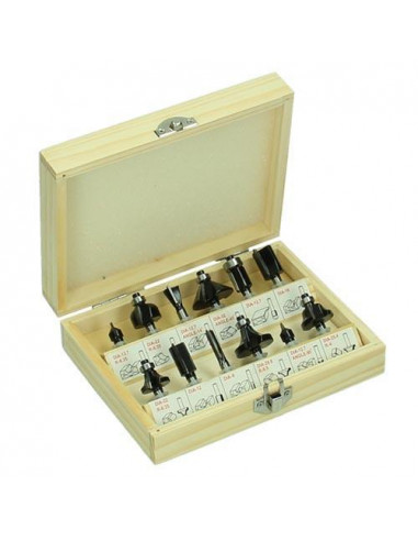 SET DE FRAISES HM 6 MM (X12) HIKOKI 711016