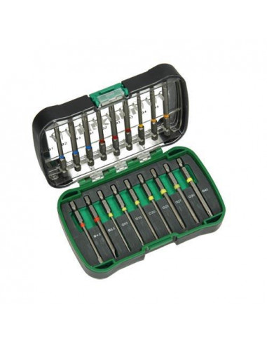 COFFRET 18 EMBOUTS 1/4" L.75 MM HIKOKI 750361