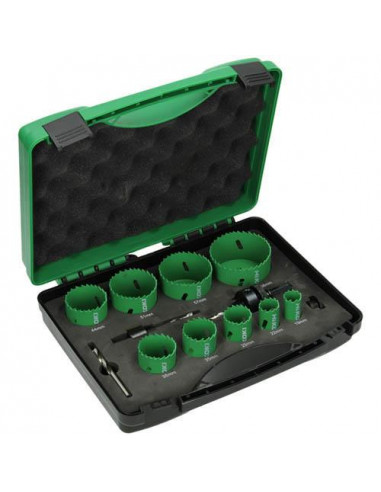 COFFRET 9 SCIES CLOCHE BIMÉTAL MÉCANICIEN (13 PCS) HIKOKI 752176