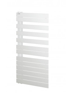 Radiateur sèche-serviettes Fassane Spa Asym eau chaude gauche 594 W H 1183 L 550 mm racc 3310 Blanc ACOVA FL118-055
