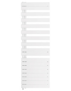 Radiateur sèche-serviettes Fassane Spa Asym eau chaude gauche 809 W H 1676 L 550 mm racc 3310 Blanc ACOVA FL168-055