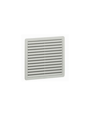 Ouïe d'aération plastique avec filtre G3 IP54 RAL7035 250x250mm LEGRAND 034835
