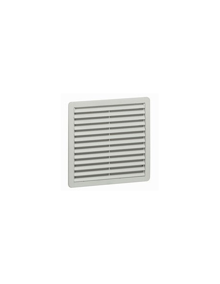 Ouïe d'aération plastique avec filtre G3 IP54 RAL7035 250x250mm LEGRAND 034835