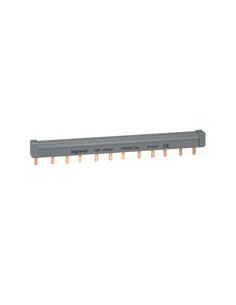 PEIGNE DE RACCORDEMENT TRIPHASE 12 MODULES 10MM2 A DENTS LEGRAND 404942