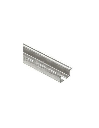 Rail DIN symétrique avec oblongs à couper profondeur 15mm longueur 2m LEGRAND 047723