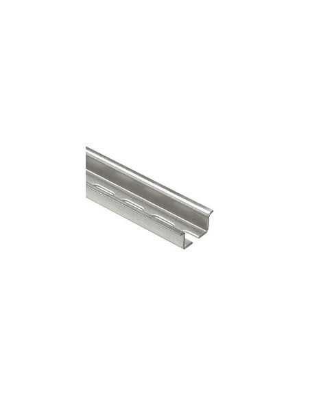 Rail DIN symétrique avec oblongs à couper profondeur 15mm longueur 2m LEGRAND 047723