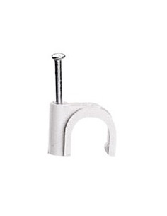 100 Attaches Fixfor blanche pour câble rond D.10mm LEGRAND 031559 2