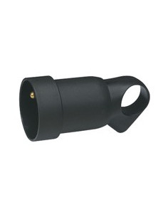 Prolongateur plastique 2P+T 16A à anneau noir LEGRAND 050429 2
