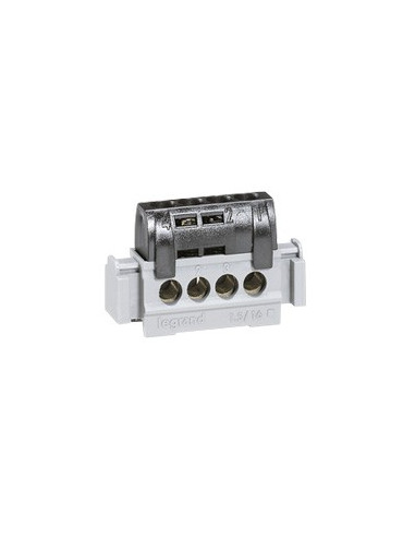 BORNIER PHASE NOIR 4 TROUS LEGRAND...