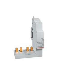 Module de raccordement par peigne pour contacteur 40A et 63A à borne automatique 4 Pôles 1 module  LEGRAND 406302