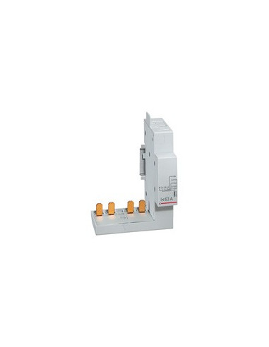 Module de raccordement par peigne pour contacteur 40A et 63A à borne automatique 4 Pôles 1 module  LEGRAND 406302