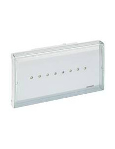 BAES d'évacuation saillie à LEDs 45lm 1h plastique IP43 IK07 SATI Connecté visibilité augmentée pour ERP et ERT LEGRAND 062525
