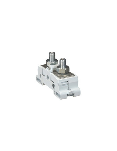 Bloc jonction puissance nu viking 3 pour rail symétrique raccordement maxi.240mm² pas 46mm LEGRAND 039074
