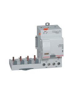 Bloc différentiel adaptable à vis DX³ pour disjoncteur 1 module par pôle 4 Pôles 400V 63A type F 300mA sélectif LEGRAND 410555 2