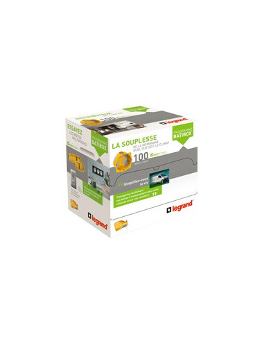 Distributeur de 100 boîtes Ecobatibox profondeur 40mm LEGRAND 080012