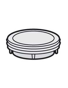 Couvercle de pose pour boîte Batibox béton référence 089551 avec réducteur 100/60 LEGRAND 089569 2