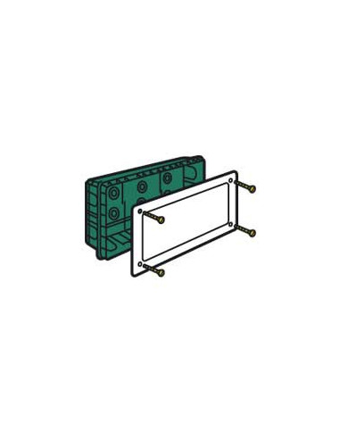 Boîte complète Batibox maçonnerie pour dérivation grande capacité 404x250x76.5mm LEGRAND 089278