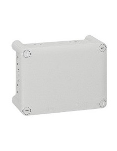 Boîte de dérivation rectangulaire pour presse-étoupe Plexo dimensions 180x140x86mm gris RAL7035 LEGRAND 092054 2