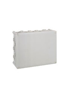 Boîte de dérivation rectangulaire Plexo dimensions 310x240x124mm gris RAL7035 LEGRAND 092082 2