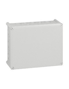 Boîte de dérivation rectangulaire pour presse-étoupe Plexo dimensions 360x270x124mm gris RAL7035 LEGRAND 092094 2