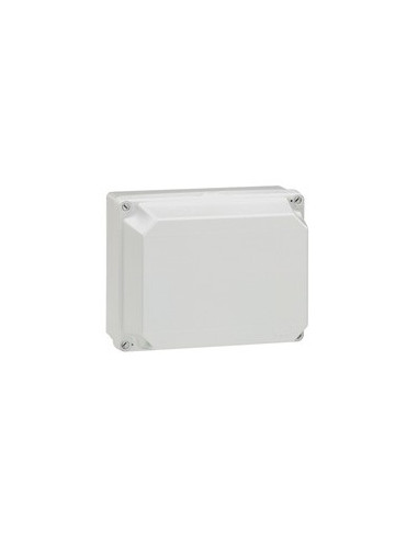 Boîtier industriel plastique IP55 IK07 220x170x140mm avec couvercle opaque 4 verrous LEGRAND 092122