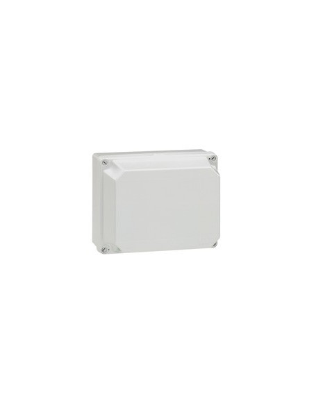 Boîtier industriel plastique IP55 IK07 220x170x140mm avec couvercle opaque 4 verrous LEGRAND 092122