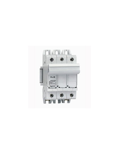 Coupe circuit 400V SP38 pour fusible 10X38mm 3 Pôles LEGRAND 021404