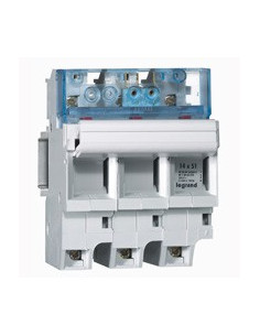 Coupe-circuit sectionnable SP51 pour cartouche industrielle 14x51mm 3 Pôles avec microrupteur  LEGRAND 021536 2