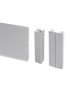 Kit de plinthes de cuisine Plasline avec accessoires union. EMUCA 8952563