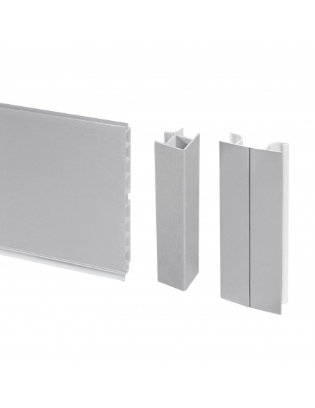 Kit de plinthes de cuisine Plasline avec accessoires union. EMUCA 8952563