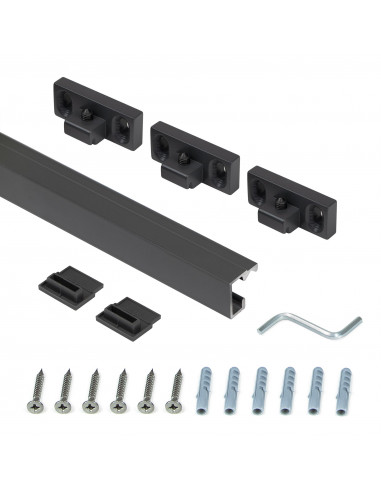 Profil et accessoires pour suspendre Titane EMUCA 8965335