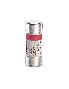 Cartouche cylindrique domestique 10,3x25,8mm avec voyant 10A LEGRAND 011710
