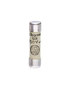 Cartouche cylindrique domestique 6,3x23mm sans voyant 6A LEGRAND 010306