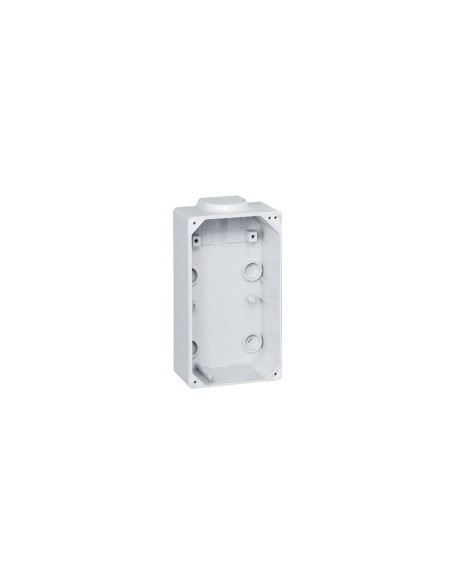 Embase P17 boîtier 220x125mm pour plastron 220x125mm pour composer un coffret P17 LEGRAND 057710