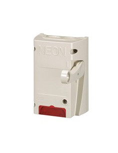 Coffret coupure pour enseigne lumineuse inter pompier bipolaire 16A 250V équipé d'un voyant LEGRAND 038050 2