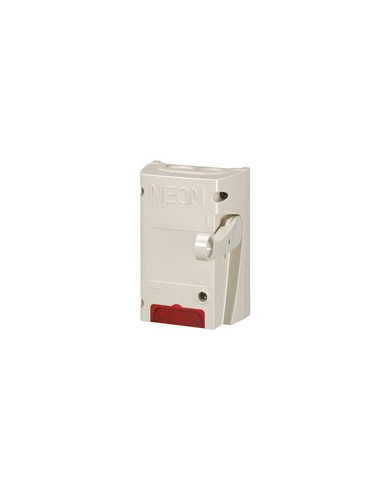 Coffret coupure pour enseigne lumineuse inter pompier bipolaire 16A 250V équipé d'un voyant LEGRAND 038050