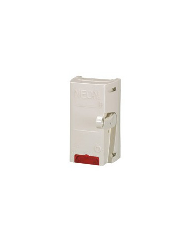 Coffret coupure pour enseigne lumineuse inter pompier tétrapolaire 16A 400V équipé d'un voyant LEGRAND 038052