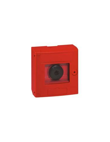 DECLENCHEUR MANUEL 125X125 ROUGE SAILLIE EQUIPE DE VITRE LEGRAND 038011