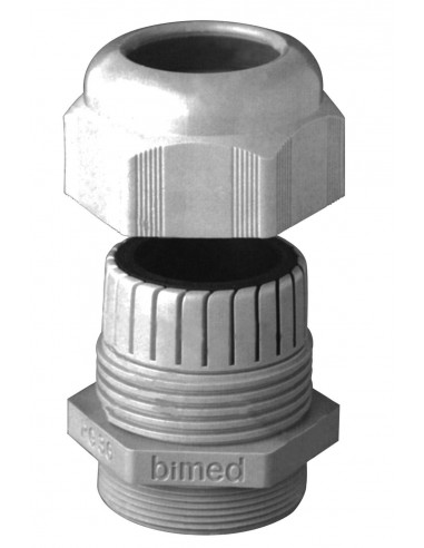 Presse-étoupe Polyamide Lamelle gris ISO 16 (4-8 mm) BLM 100162