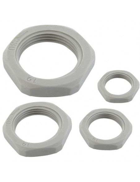 Ecrou Polyamide gris ISO 25 BLM 102252