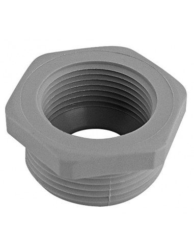 Réducteur polyamide gris ISO 32 / ISO 25 BLM 132252