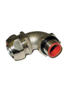 Raccord coude 90° Nickelé Pg 21-21 BLM 304214