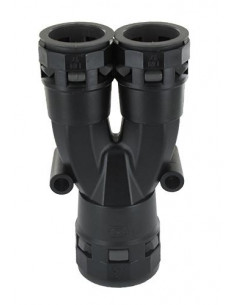 Raccord "Y" pol. noir (36-29-29) Pg36-2 x Pg29 BLM 336295