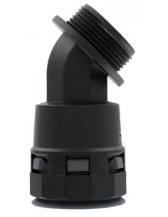 Rac. 45° pol. noir NYLOFIX N°36-ISO40 BLM 345405