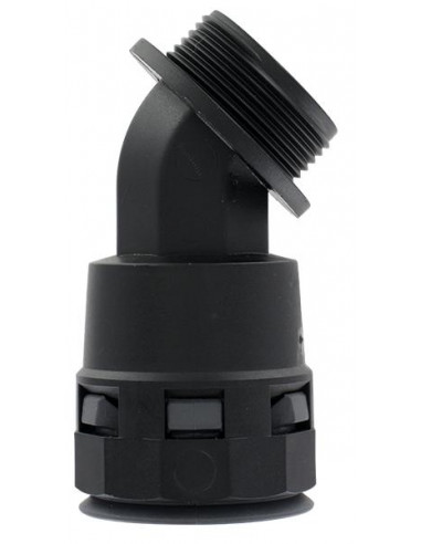 Rac. 45° pol. noir NYLOFIX N°48-Pg 48 BLM 345485