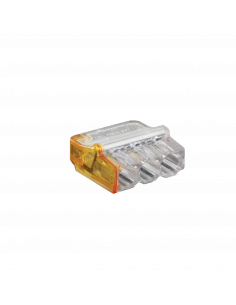 1000 Connecteurs Mini Connex 3 entrées orange vrac BLM 460030 2