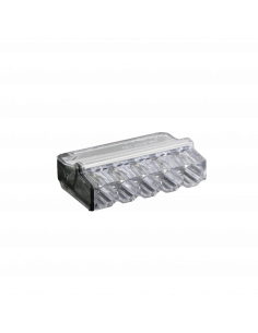 500 Connecteurs Mini Connex 5 entrées gris vrac BLM 460050 2