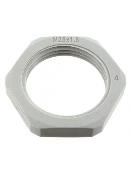 Ecrou Polyamide gris ISO 25 BLM 102252