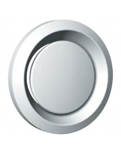 BOUCHE METALLIQUE REGLABLE DIAMETRE 125 MM UNELVENT BEM125 850561 2